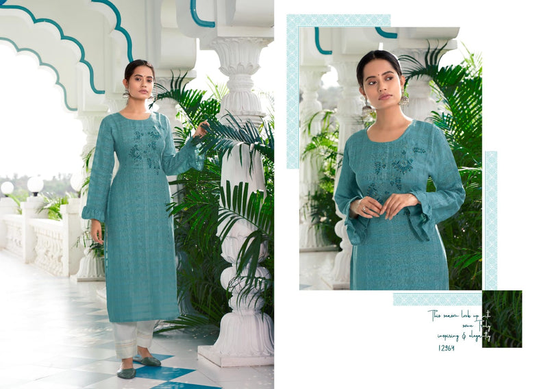 Kalaroop Kajree Fashion Beetle Fancy Rayon Party Wear Kurtis