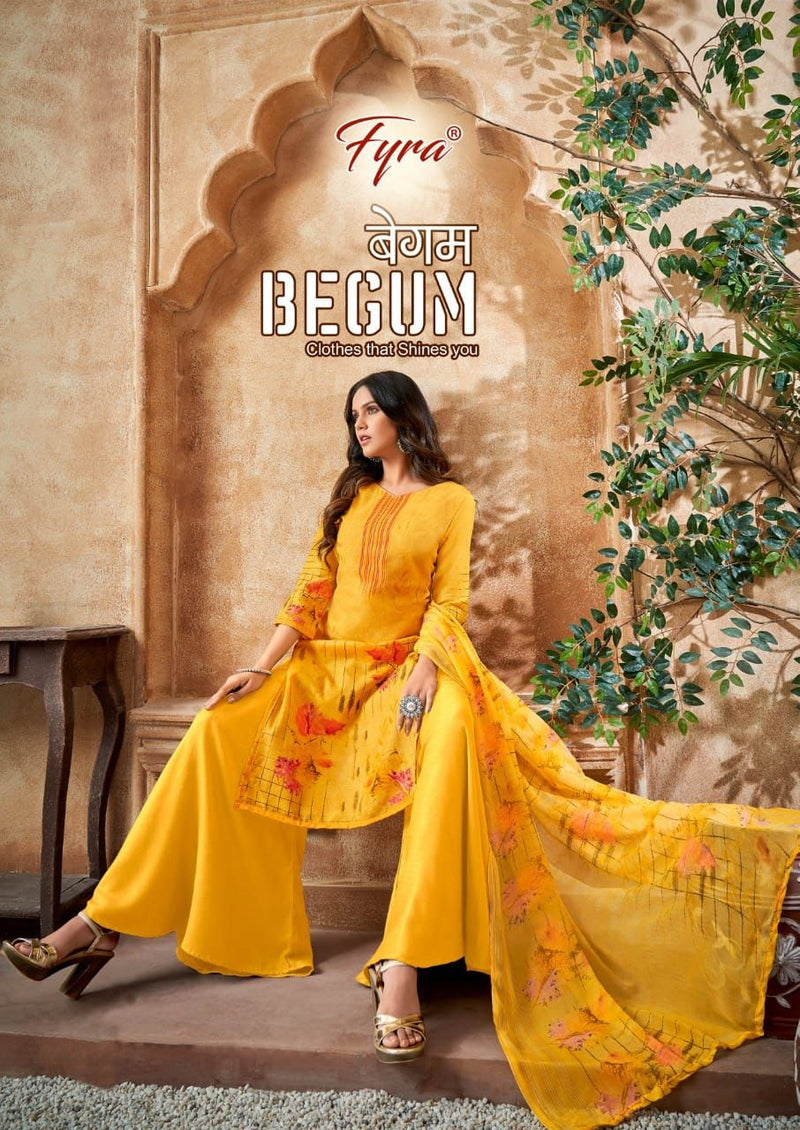 Fyra Dno 01 To 010 Pure Cotton With Embroidery Stylish Designer Party Wear Printed Salwar Suit