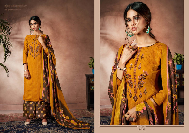Bellza Designer Studio Nizam E Patiala Pashmina Heavy Embroidery Work
