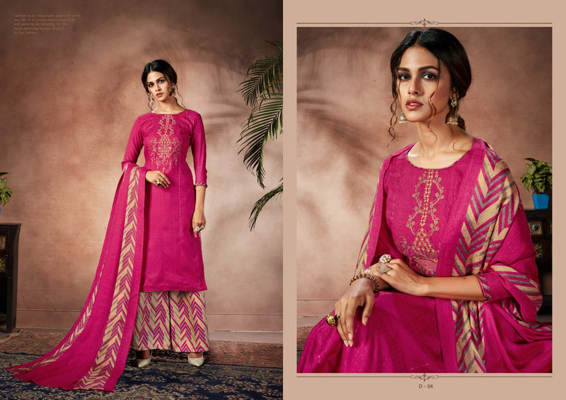 Bellza Designer Studio Nizam E Patiala Pashmina Heavy Embroidery Work
