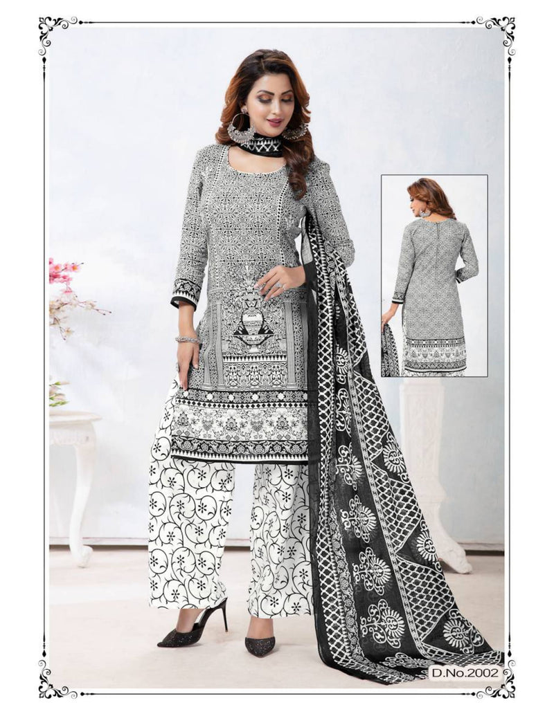SMC Black Queen Vol 2 Heavy Cotton Printed Festive Wear Salwar Suits