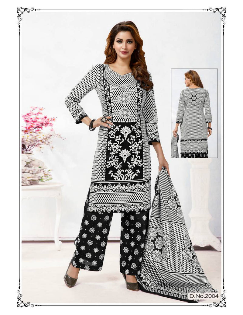 SMC Black Queen Vol 2 Heavy Cotton Printed Festive Wear Salwar Suits