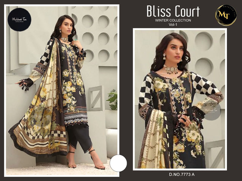 Mehboob Tex Bliss Court Winter Collection Vol 1 Pashmina Stylish Designer Pakistani Salwar Kameez