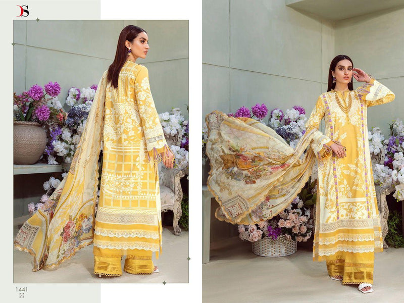 Deepsy Suits Bliss Lawn 22 Pure Cotton Embroidered Pakistani Style Party Wear Printed Salwar Suits