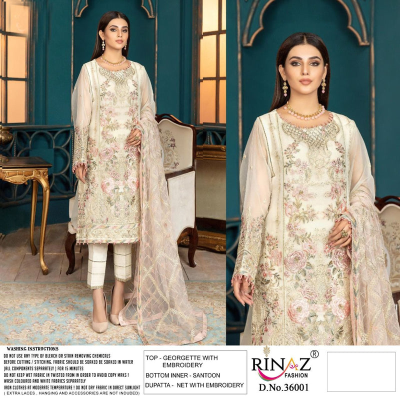 Rinaz Fashion Block Buster Hits Vol 24 Fox Georgette Pakistani Style Wedding Wear Salwar Suits