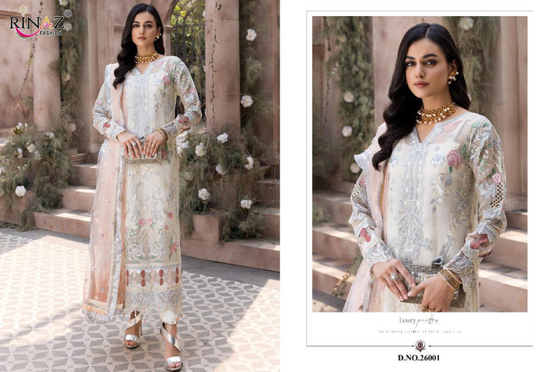 Rinaz Fashion Block Buster Vol 20 Hits Fox Georgette Designer Pakistani Style Wedding Wear Salwar Suits