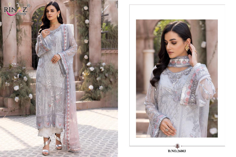 Rinaz Fashion Block Buster Vol 20 Hits Fox Georgette Designer Pakistani Style Wedding Wear Salwar Suits
