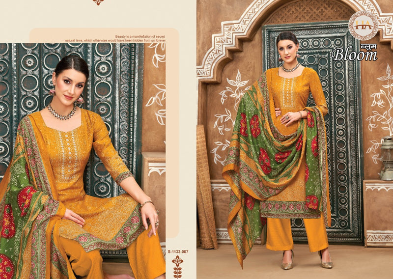 Harshit Fashion Bloom Pashmina With Fancy Printed Work Stylish Designer Salwar Kameez