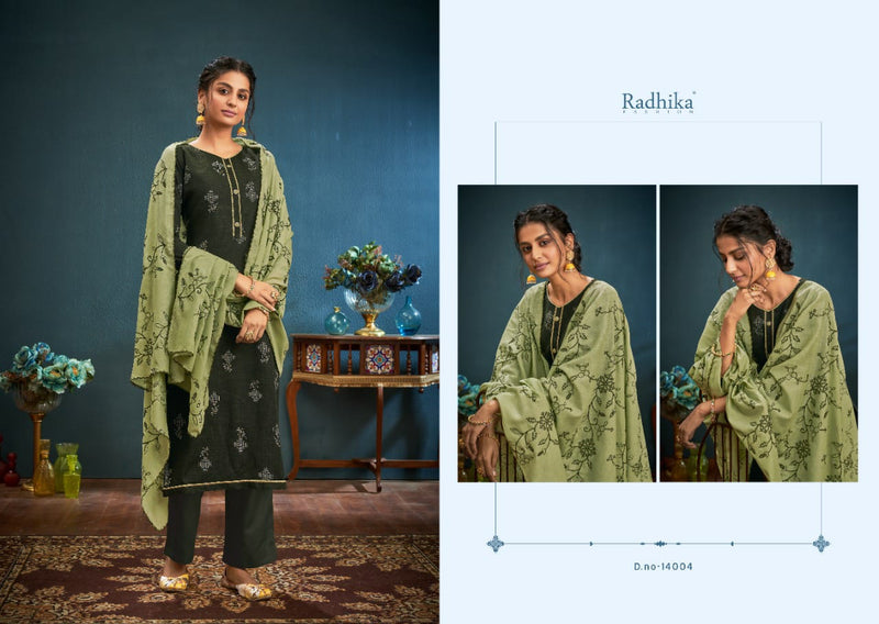 Radhika Fashion Azara Blossom 7 Cotton Printed Party Wear Salwar Kameez With Digital Print