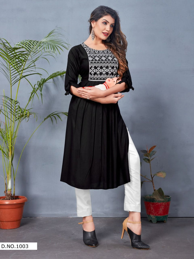 Blue Hills Good News vol 10 Rayon Stylish Designer Kurti