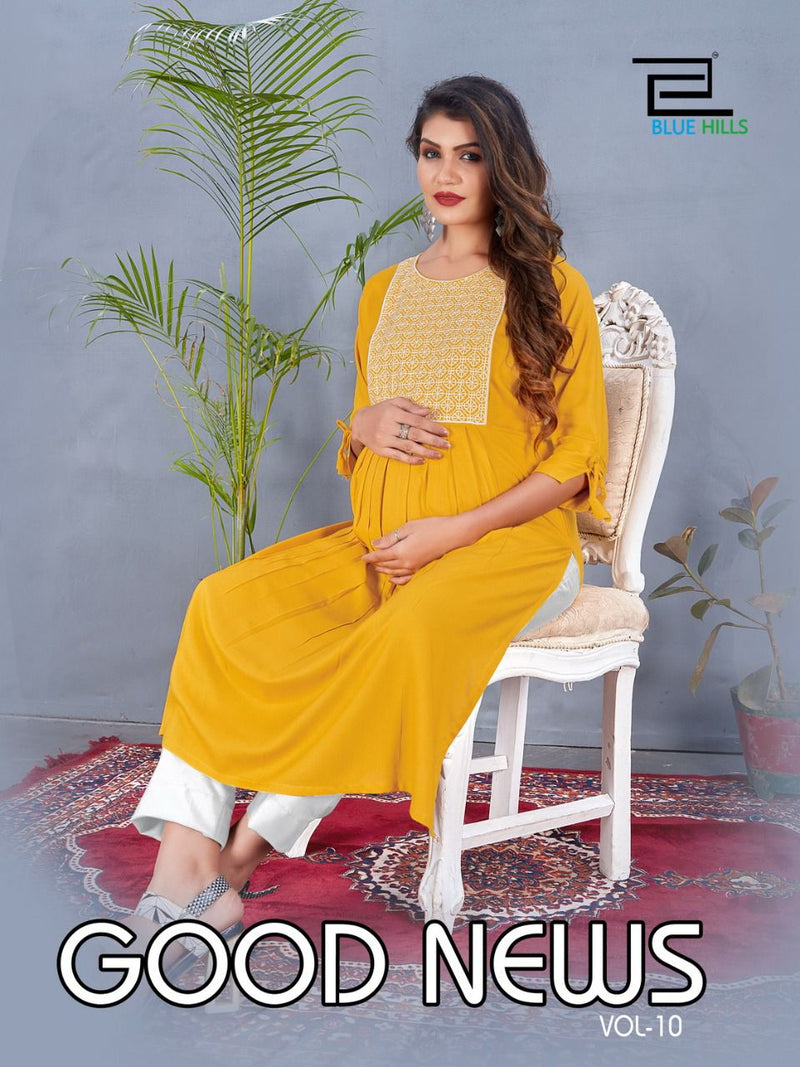 Blue Hills Good News vol 10 Rayon Stylish Designer Kurti