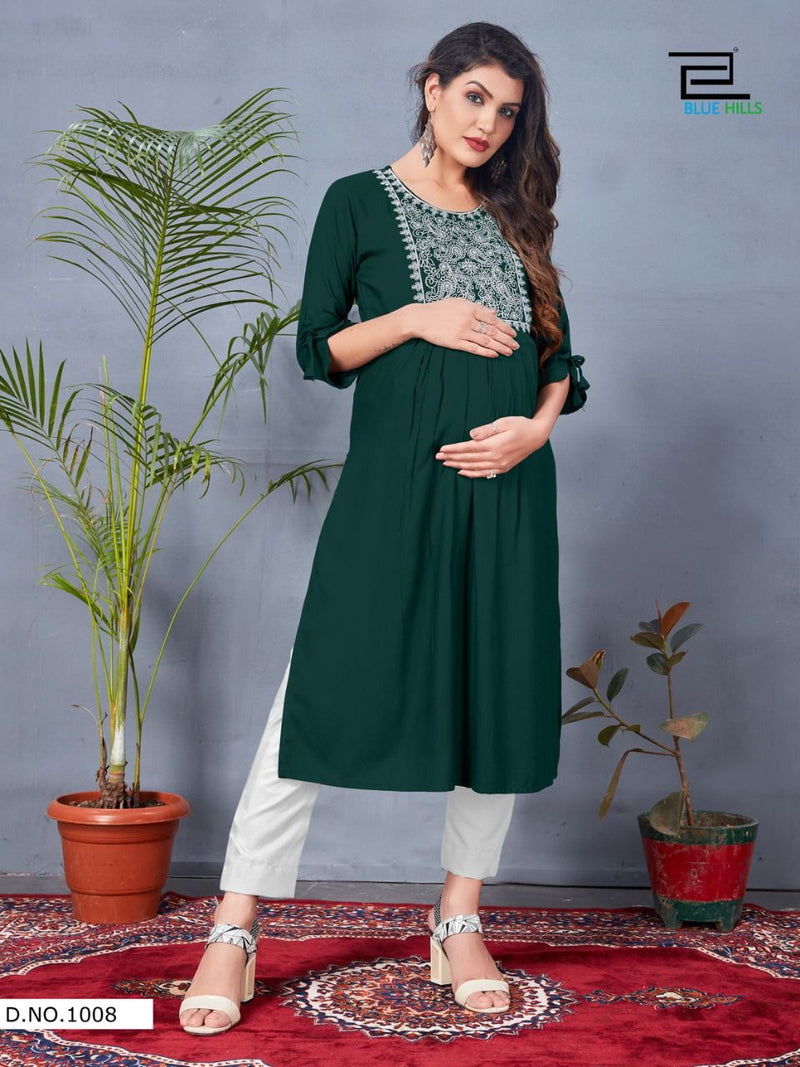 Blue Hills Good News vol 10 Rayon Stylish Designer Kurti