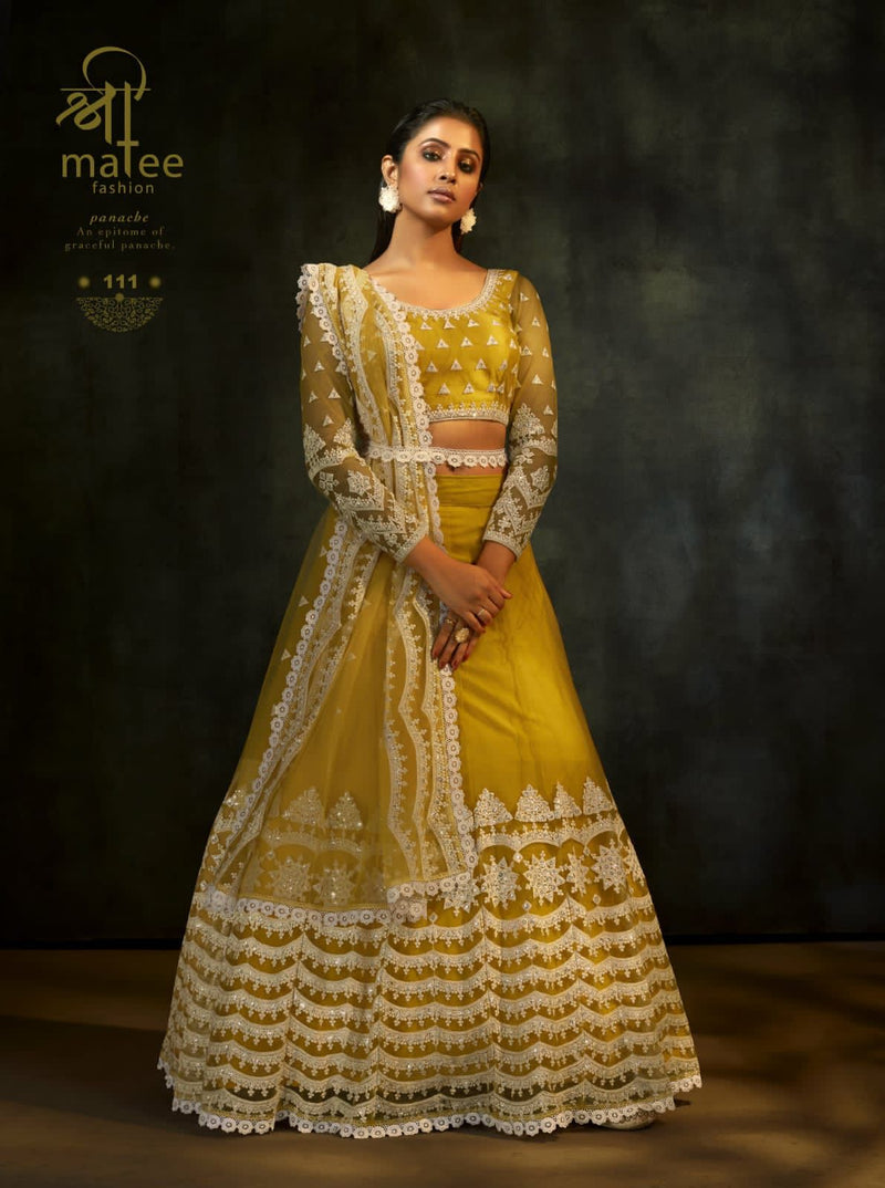 Shree Matee Breeze Fox Georgette Exclusive Collection Of Wedding Wear Lehenga Choli