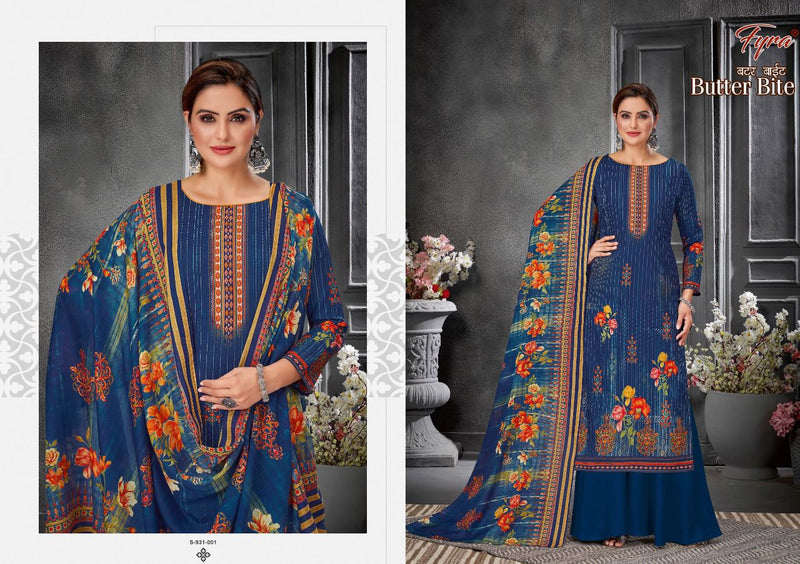 Fyra Designing Butter Bite Pure Cotton Stylish Designer Casual Look Festive Wear Salwar Suit