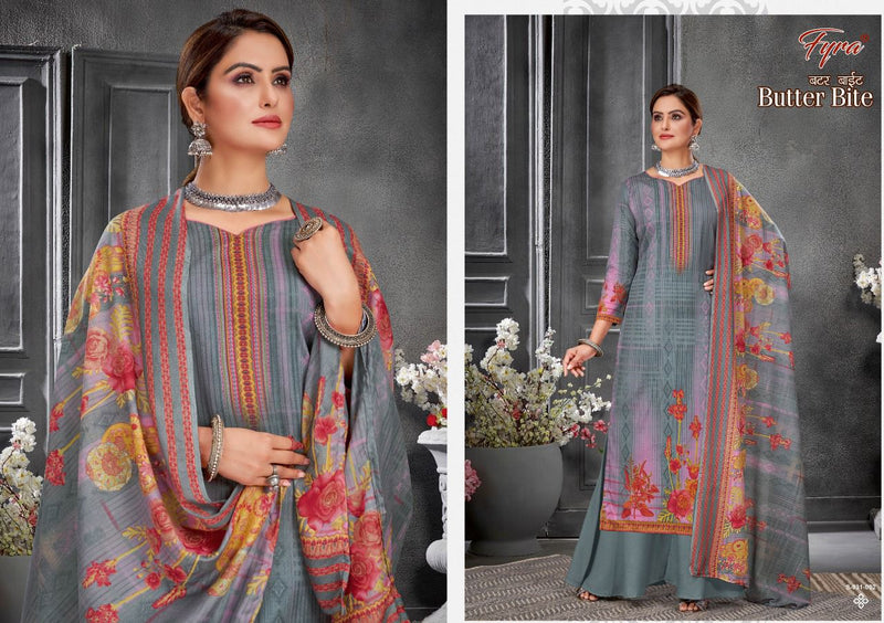 Fyra Designing Butter Bite Pure Cotton Stylish Designer Casual Look Festive Wear Salwar Suit