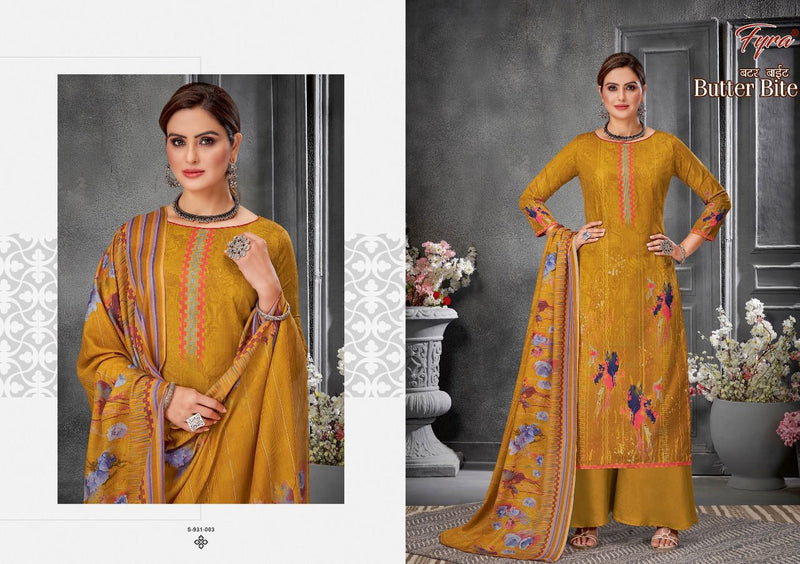 Fyra Designing Butter Bite Pure Cotton Stylish Designer Casual Look Festive Wear Salwar Suit