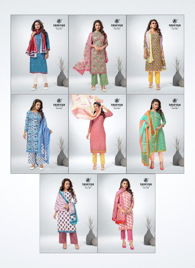Deep Tex Butter Creme Vol 1 Lawn Cotton With Fancy Embroidery Work Stylish Designer Beautiful Salwar Kameez