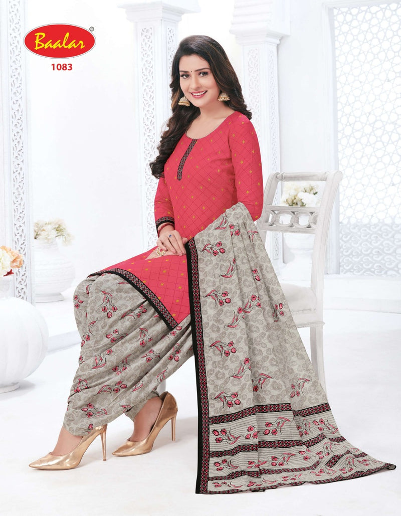 Baalar Cristal Patiyala Vol 1 Pure Cotton Casual Daily Wear Salwar Kameez