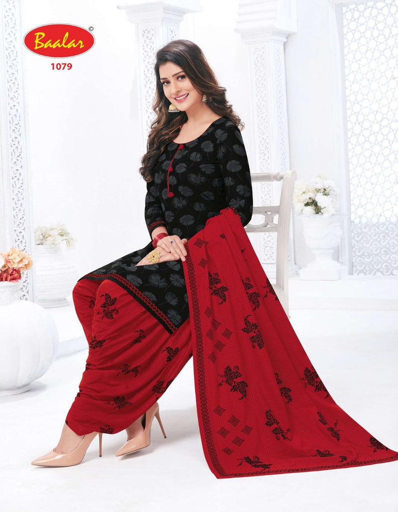 Baalar Cristal Patiyala Vol 1 Pure Cotton Casual Daily Wear Salwar Kameez