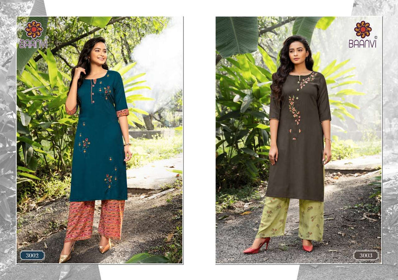 Baanvi Udaan Vol 3 Rayon Fancy Designer Kurti