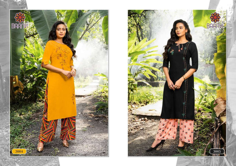 Baanvi Udaan Vol 3 Rayon Fancy Designer Kurti