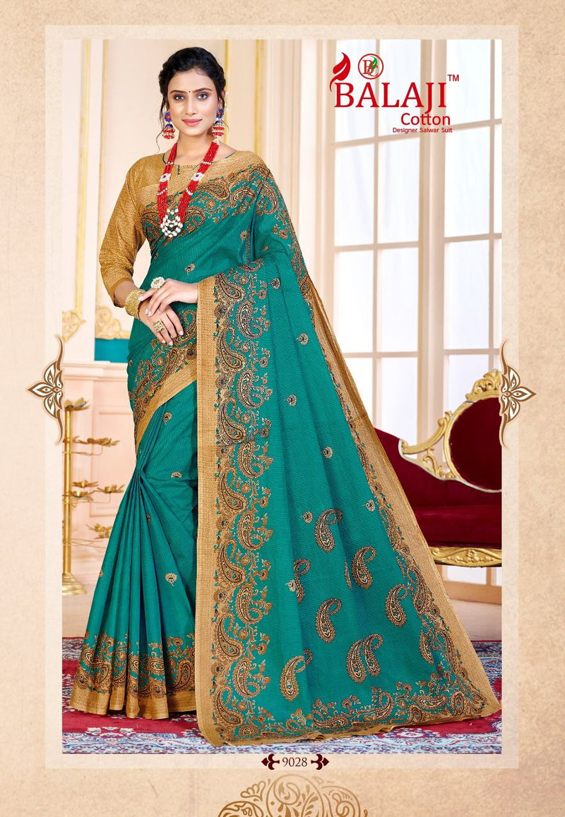 Balaji Cotton Leelavathi Vol 9 Pure Cotton Casual Wear Saree Collection