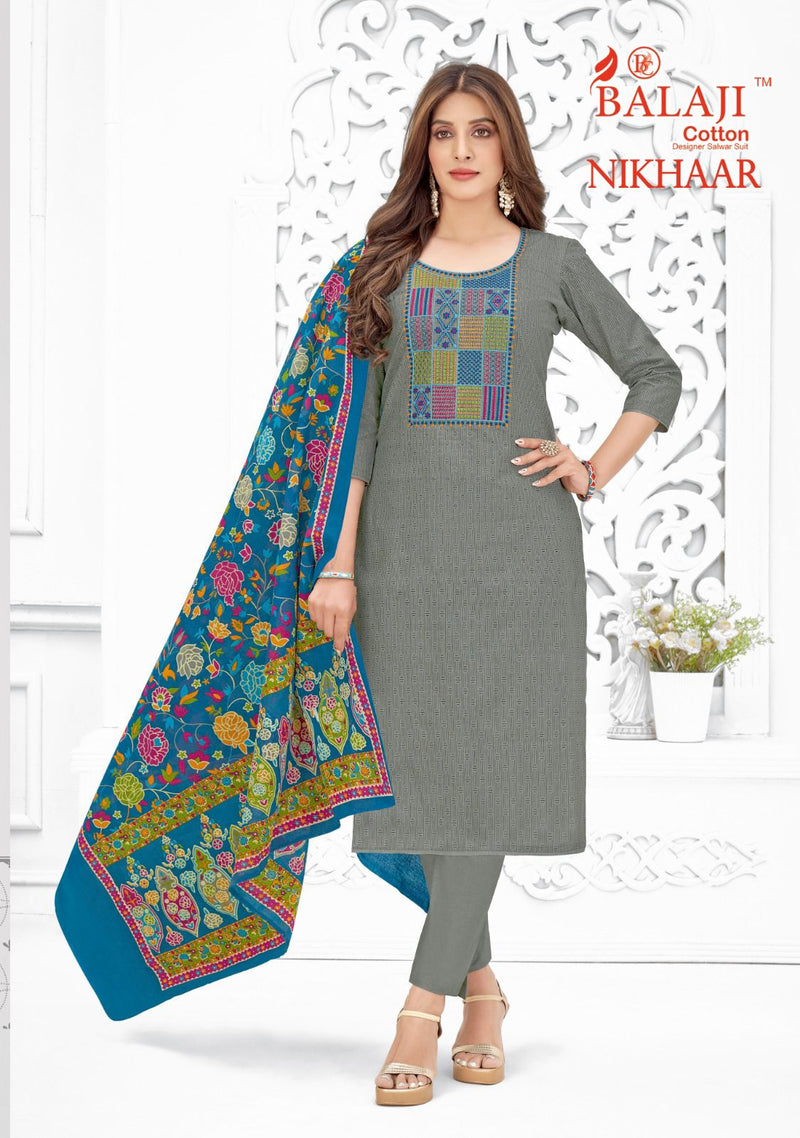 Balaji Cotton Nikhaar Premium Cotton Casual Daily Wear Salwar Suit