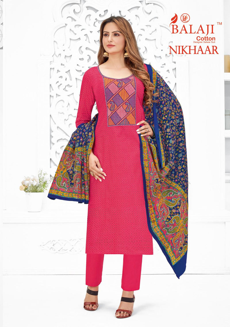 Balaji Cotton Nikhaar Premium Cotton Casual Daily Wear Salwar Suit