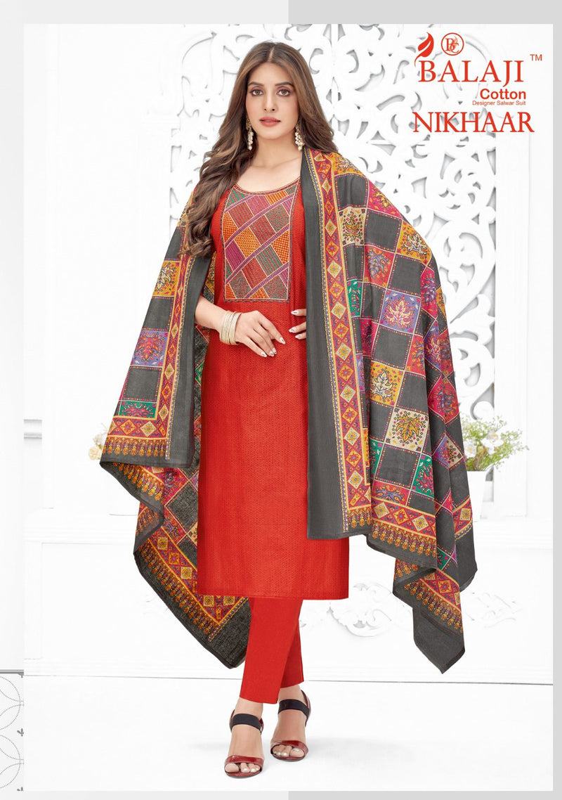 Balaji Cotton Nikhaar Premium Cotton Casual Daily Wear Salwar Suit