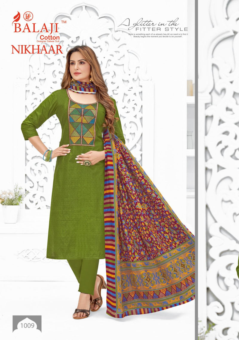 Balaji Cotton Nikhaar Premium Cotton Casual Daily Wear Salwar Suit