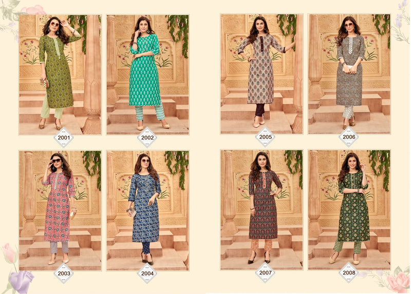Balaji Cotton Shanaya Vol 2 Cotton Print Casual Wear Readymade Kurti