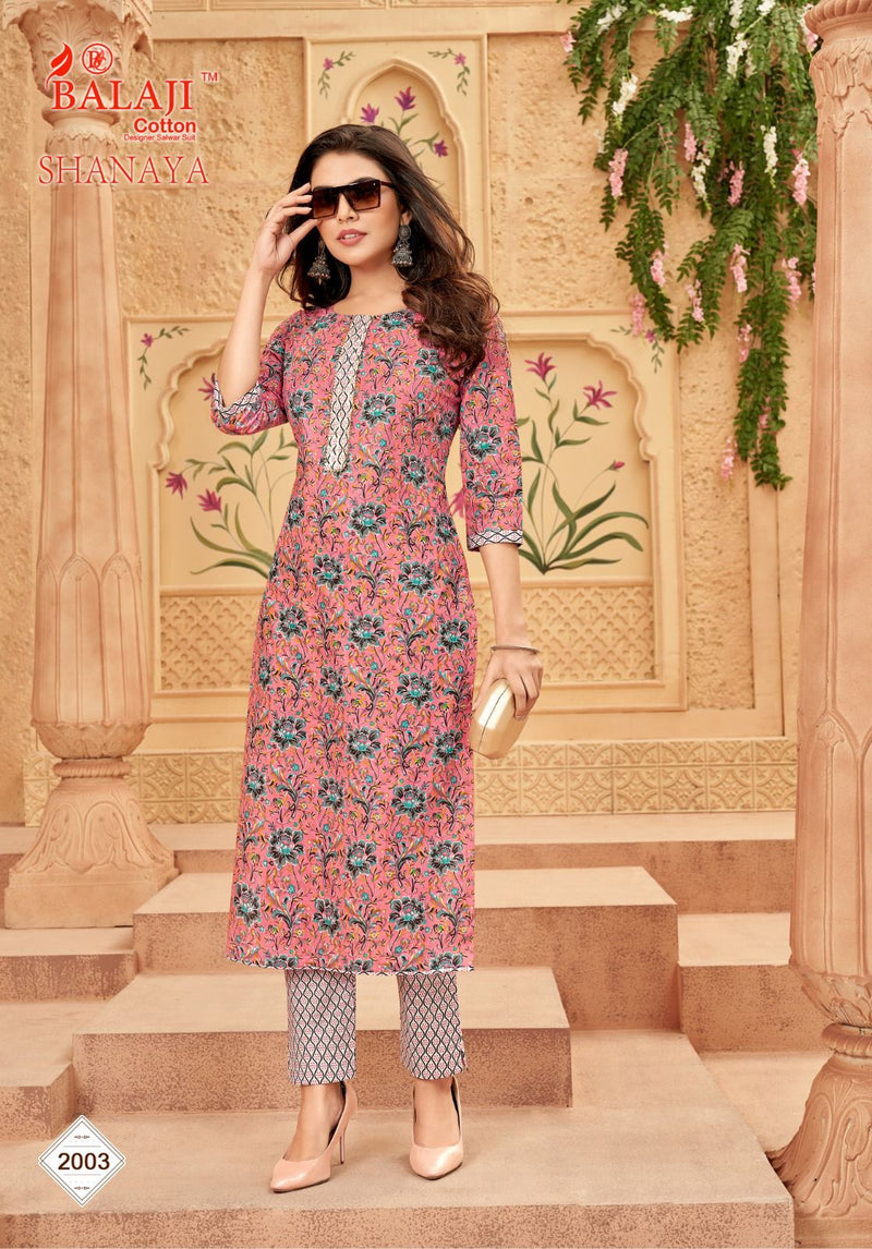 Balaji Cotton Shanaya Vol 2 Cotton Print Casual Wear Readymade Kurti