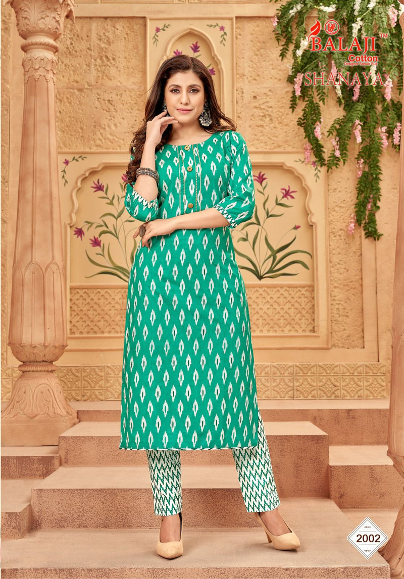 Balaji Cotton Shanaya Vol 2 Cotton Print Casual Wear Readymade Kurti
