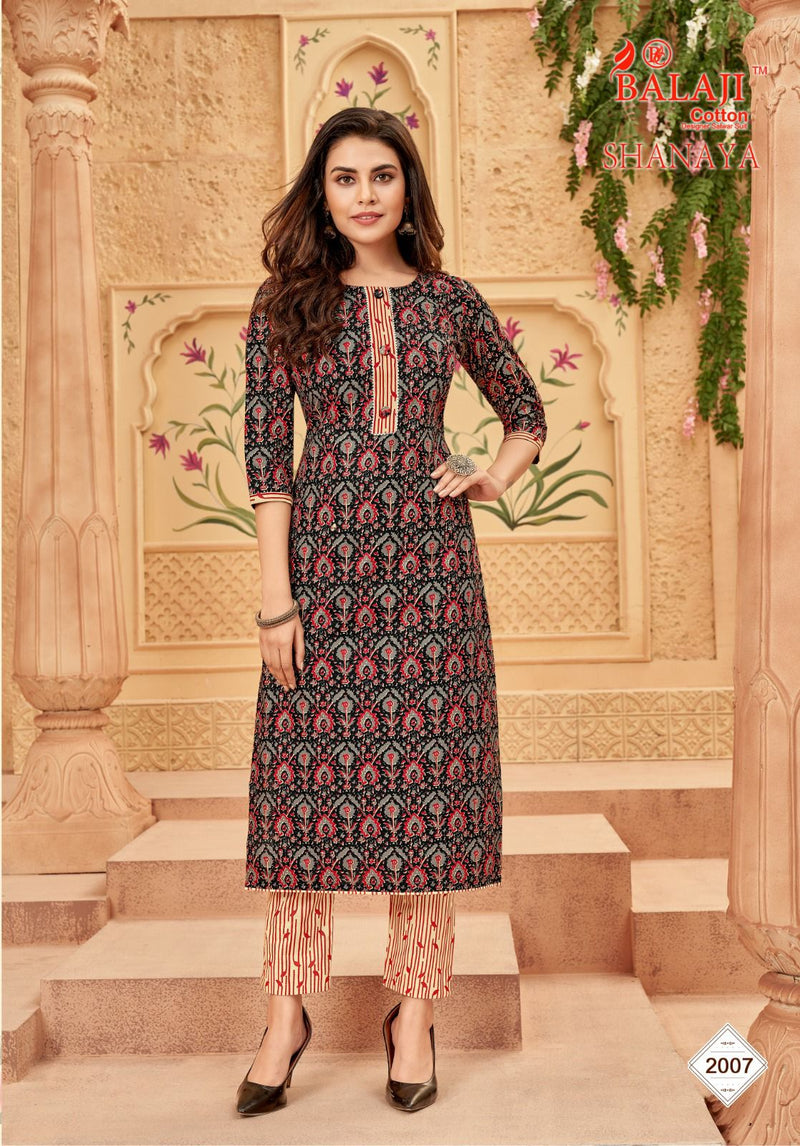 Balaji Cotton Shanaya Vol 2 Cotton Print Casual Wear Readymade Kurti