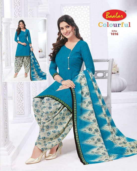 Ballar Colourful Vol 10 Pure Cotton Fancy Salwar Suit