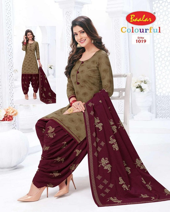 Ballar Colourful Vol 10 Pure Cotton Fancy Salwar Suit