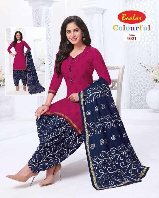 Ballar Colourful Vol 10 Pure Cotton Fancy Salwar Suit