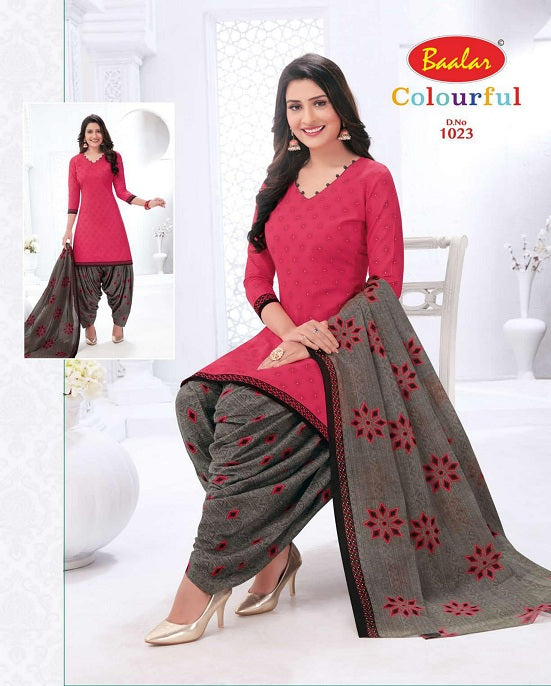 Ballar Colourful Vol 10 Pure Cotton Fancy Salwar Suit