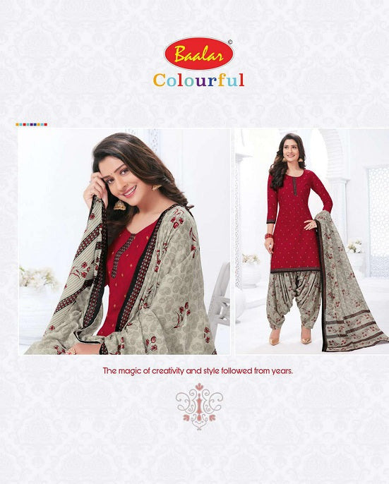 Ballar Colourful Vol 10 Pure Cotton Fancy Salwar Suit