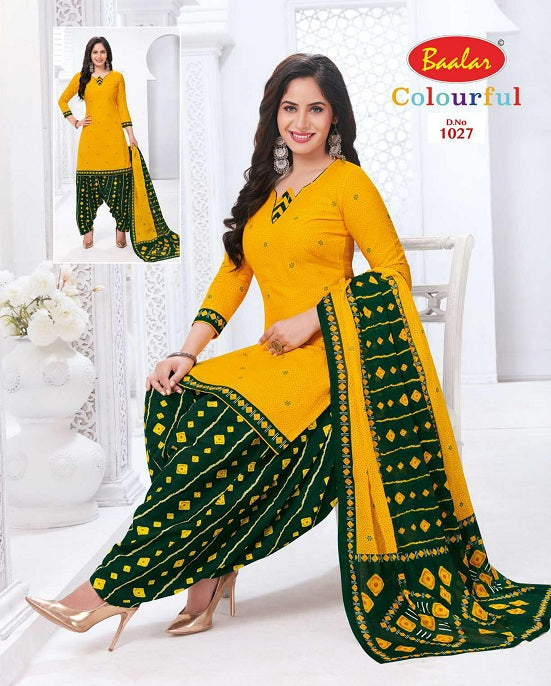 Ballar Colourful Vol 10 Pure Cotton Fancy Salwar Suit