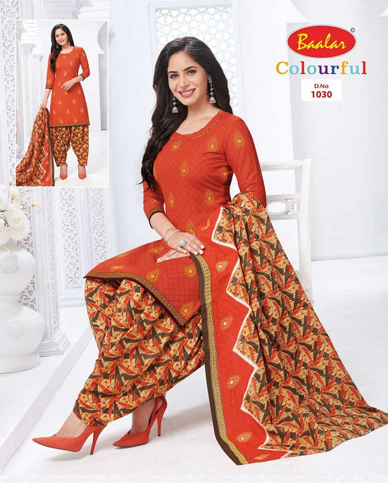 Ballar Colourful Vol 10 Pure Cotton Fancy Salwar Suit