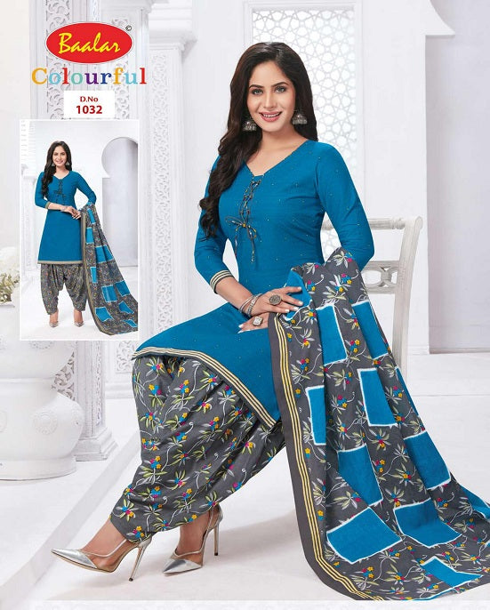 Ballar Colourful Vol 10 Pure Cotton Fancy Salwar Suit