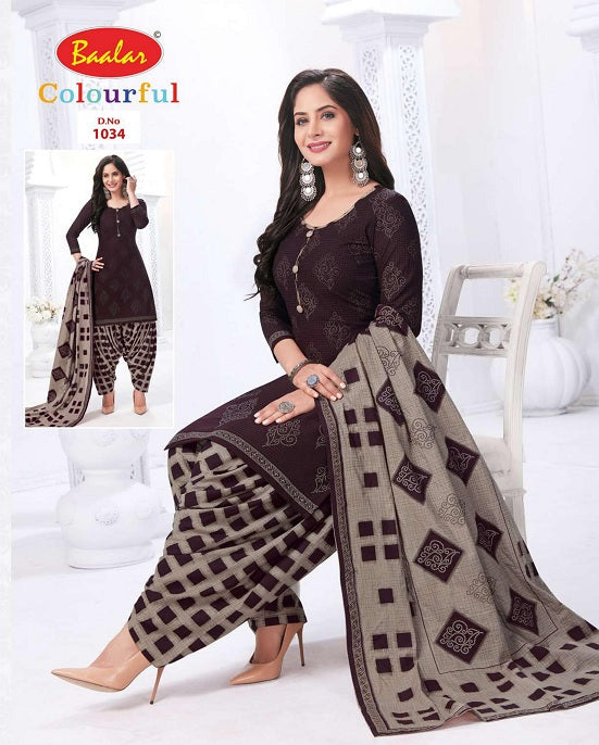 Ballar Colourful Vol 10 Pure Cotton Fancy Salwar Suit