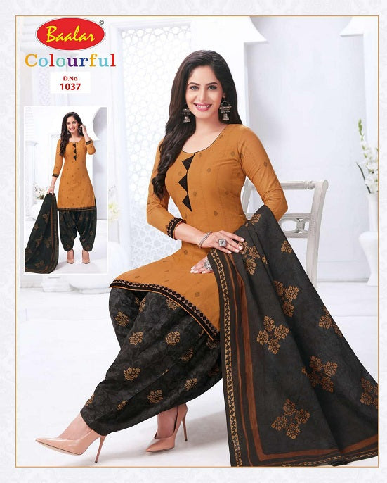 Ballar Colourful Vol 10 Pure Cotton Fancy Salwar Suit