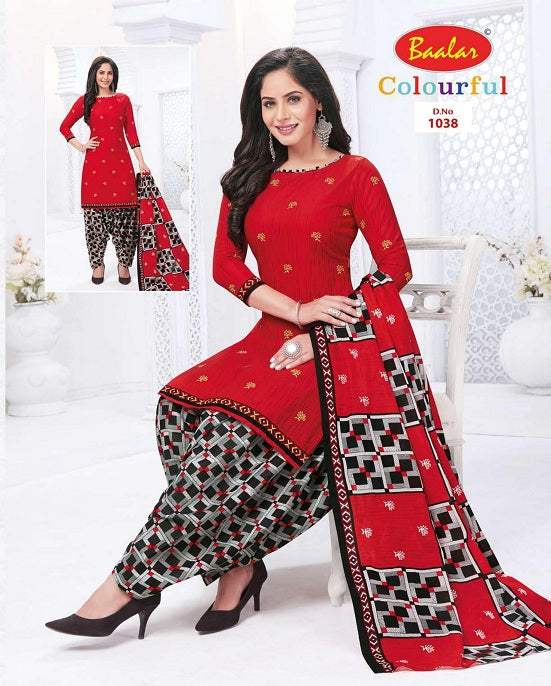 Ballar Colourful Vol 10 Pure Cotton Fancy Salwar Suit