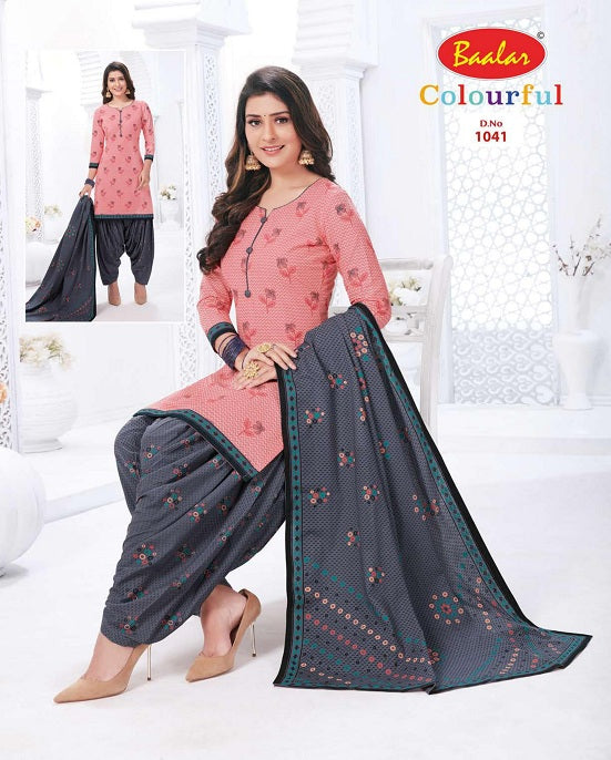 Ballar Colourful Vol 10 Pure Cotton Fancy Salwar Suit