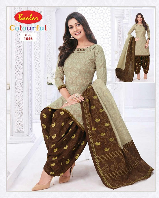 Ballar Colourful Vol 10 Pure Cotton Fancy Salwar Suit