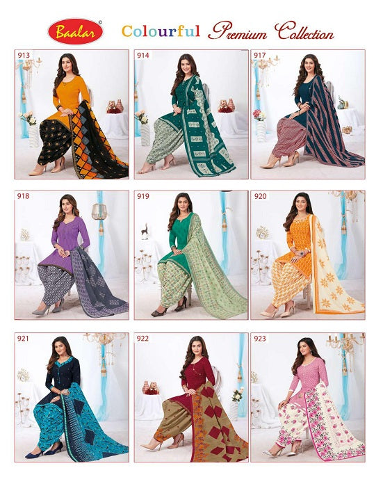 Ballar Colourful Vol 10 Pure Cotton Fancy Salwar Suit