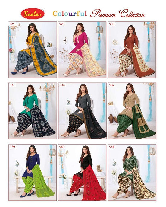 Ballar Colourful Vol 10 Pure Cotton Fancy Salwar Suit