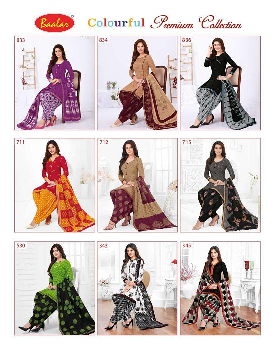 Ballar Colourful Vol 10 Pure Cotton Fancy Salwar Suit